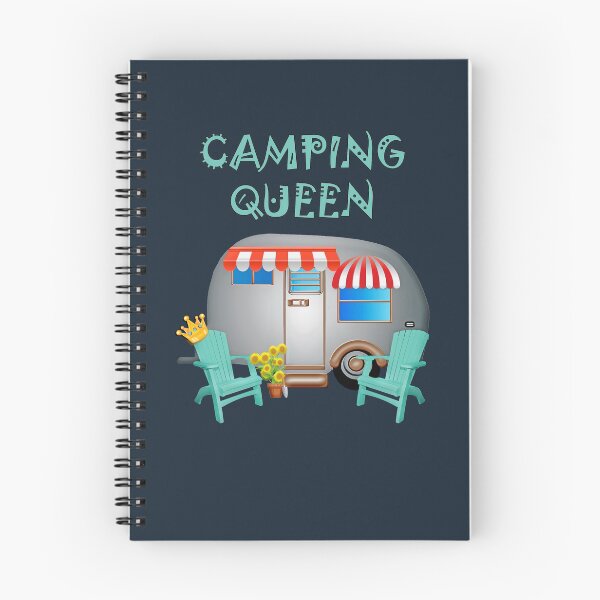 Item preview, Camping Queen Funny Camper Shirt Gift. Funny camper graphic design with the quote, CAMPING QUEEN designed and sold by Cute & Sassy Custom Gifting Boutiques.