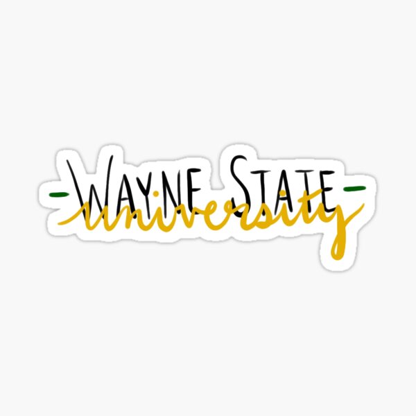 Wayne State Sticker