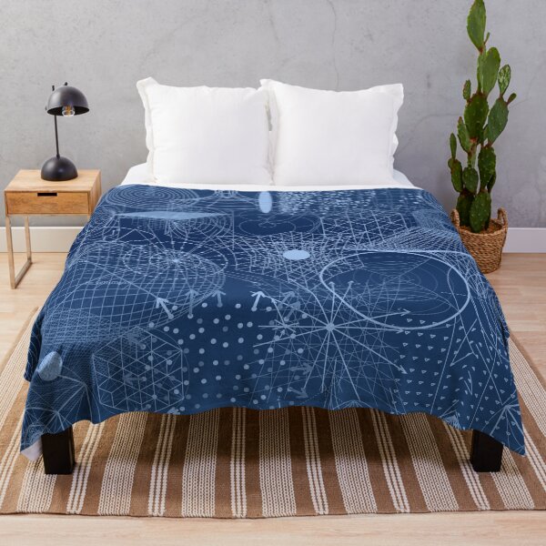 Item preview, Geometry Symbol Science Blue designed and sold by SpiceTree.