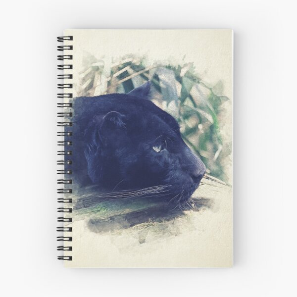 Item preview, Black panther painting designed and sold by Pearcatprod.