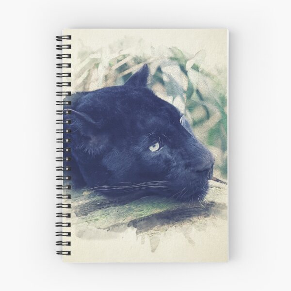 Item preview, Black panther painting designed and sold by Pearcatprod.