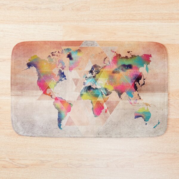 Item preview, world map 33 sacred #map #worldmap designed and sold by JBJart.