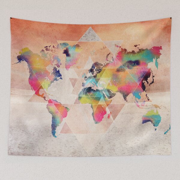 Item preview, world map 33 sacred #map #worldmap designed and sold by JBJart.