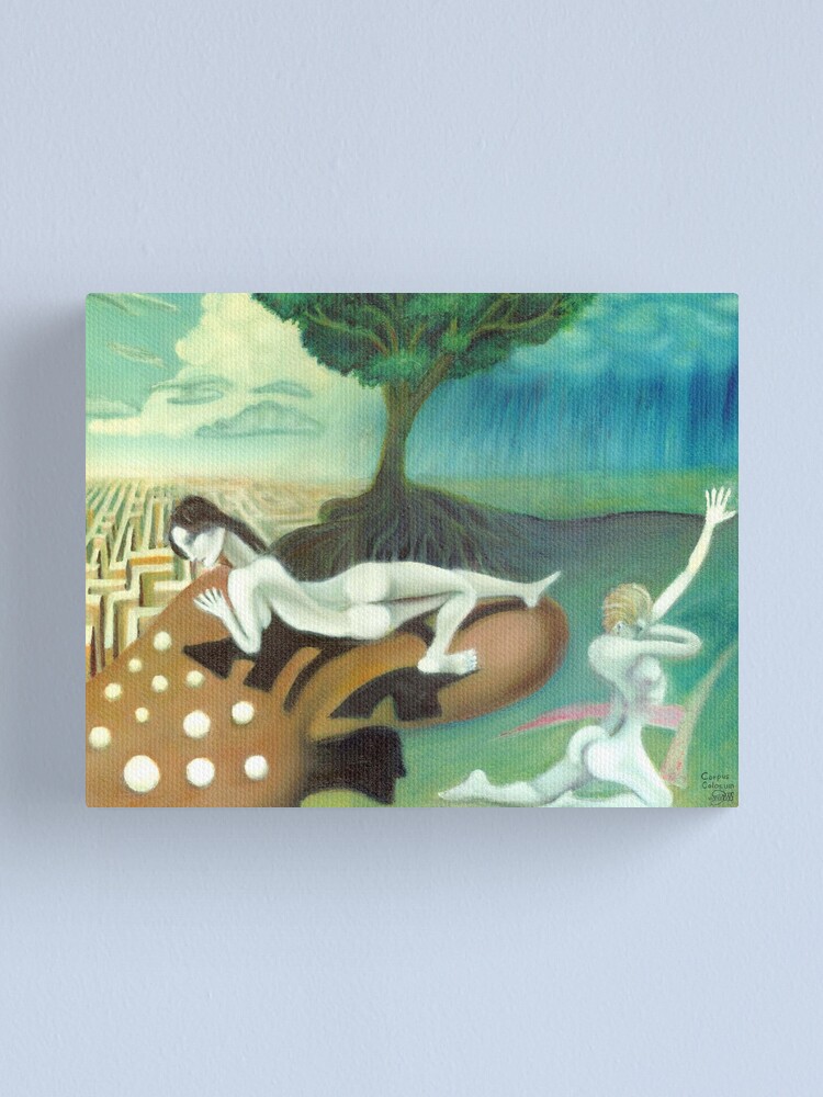 Alternate view of Corpus Colosum Canvas Print