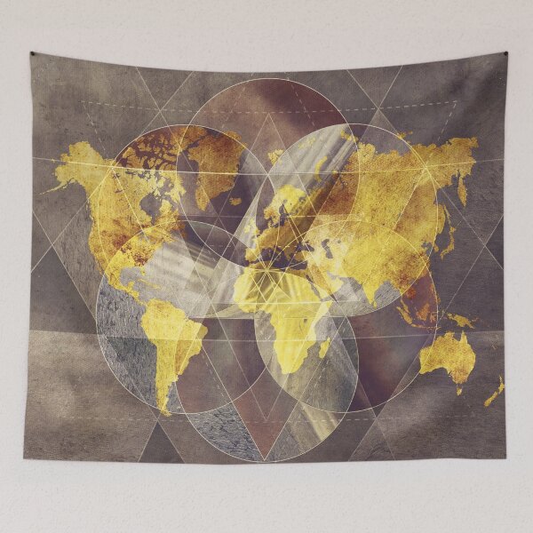 Item preview, world map 35 sacred #map #worldmap designed and sold by JBJart.