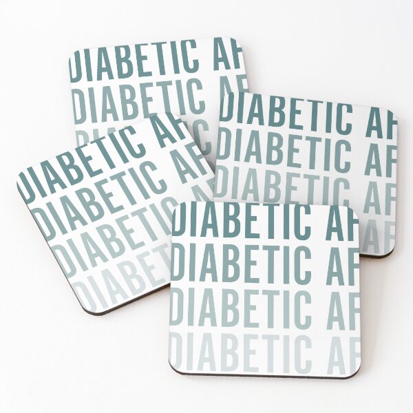 Item preview, Diabetic AF  designed and sold by Carly Tino Coaching LLC.