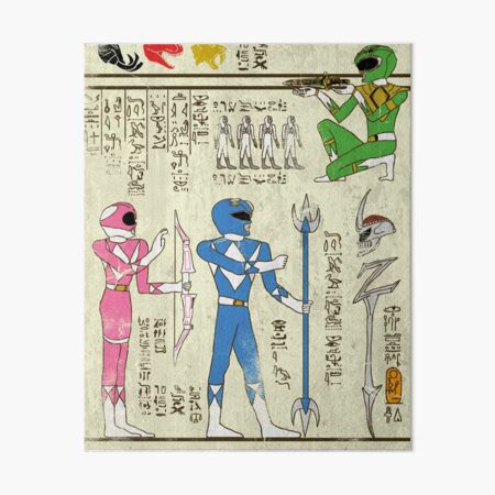 Hero-glphics: Power Art Board Print