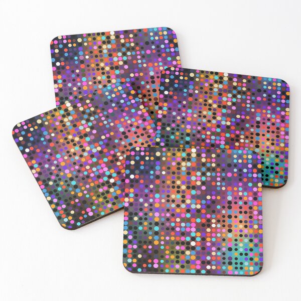 Item preview, Colorful magical dots pattern designed and sold by mrhighsky.