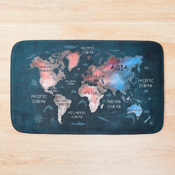 Item preview, world map 45 #map #worldmap designed and sold by JBJart.