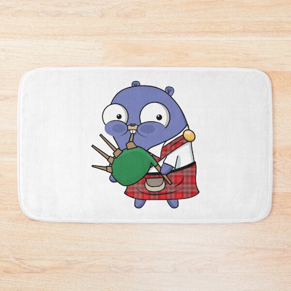 Item preview, The Go Gopher: Famous Scottish Bagpipe Music (White) designed and sold by hellkni9ht.