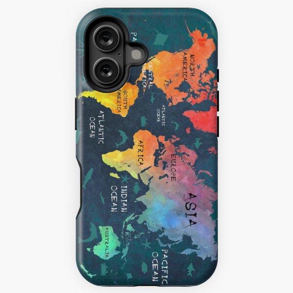 Item preview, world map 49 color #map #worldmap designed and sold by JBJart.