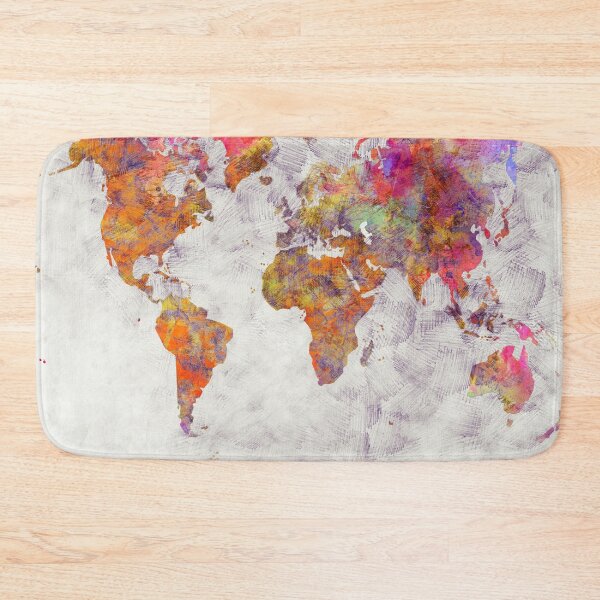 Item preview, world map 54 color #map #worldmap designed and sold by JBJart.