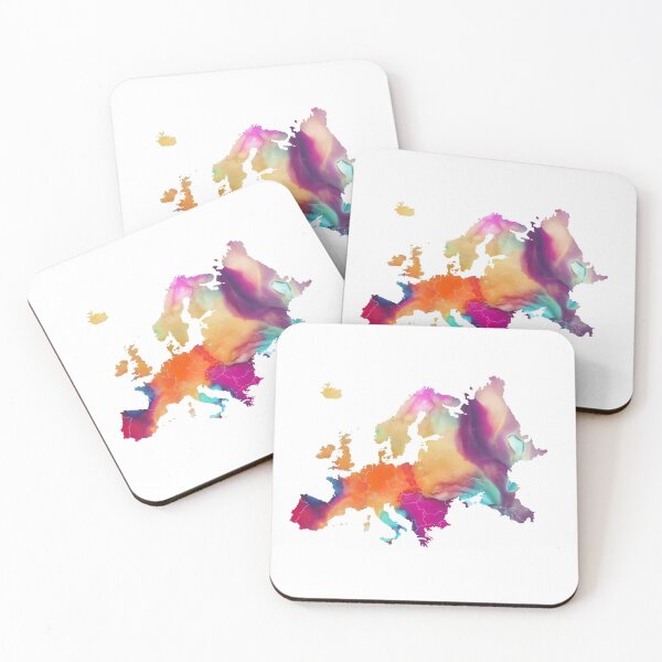 Item preview, Europe map designed and sold by JBJart.