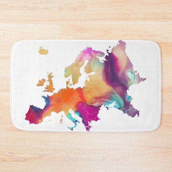 Item preview, Europe map designed and sold by JBJart.