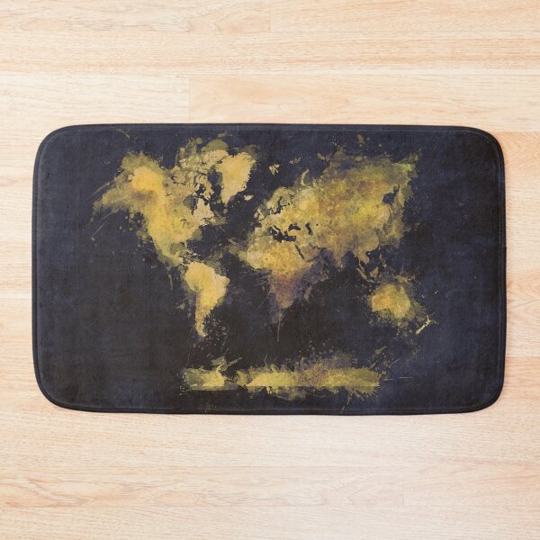 Item preview, world map 65 yellow #map #worldmap designed and sold by JBJart.