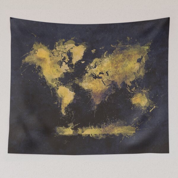 Item preview, world map 65 yellow #map #worldmap designed and sold by JBJart.