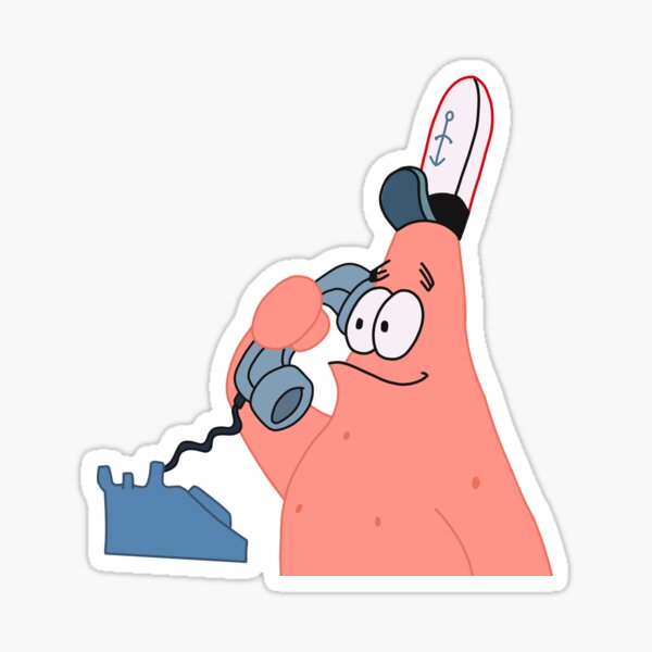 Vista previa del artículo con la obra «Este es patrick», diseñado y vendido por Bleachie.