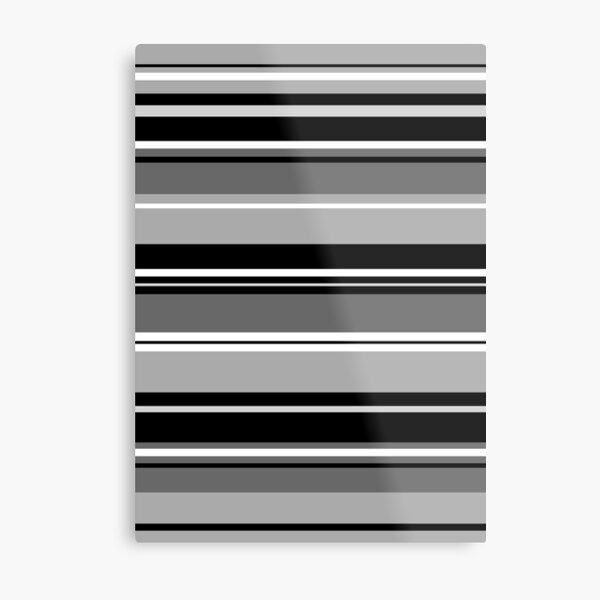 Item preview, Mixed Striped Design Monochrome designed and sold by NataliePaskell.