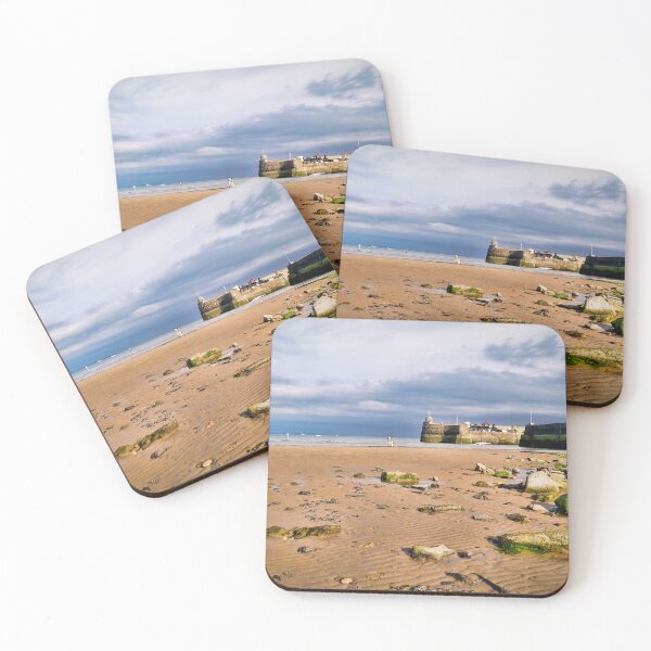 Item preview, Beach, Sunshine & Dark Clouds - Coastal Scenery - Saundersfoot designed and sold by Harmony Of The Mind.