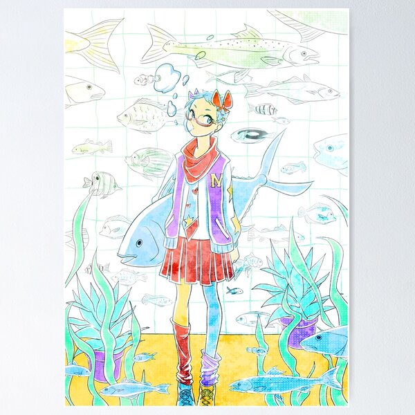 Item preview, Fish girl designed and sold by marishop.