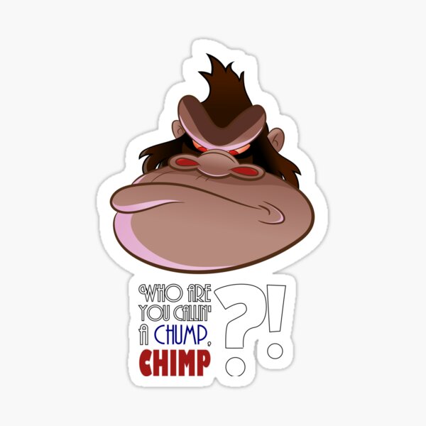 Chimp Sticker