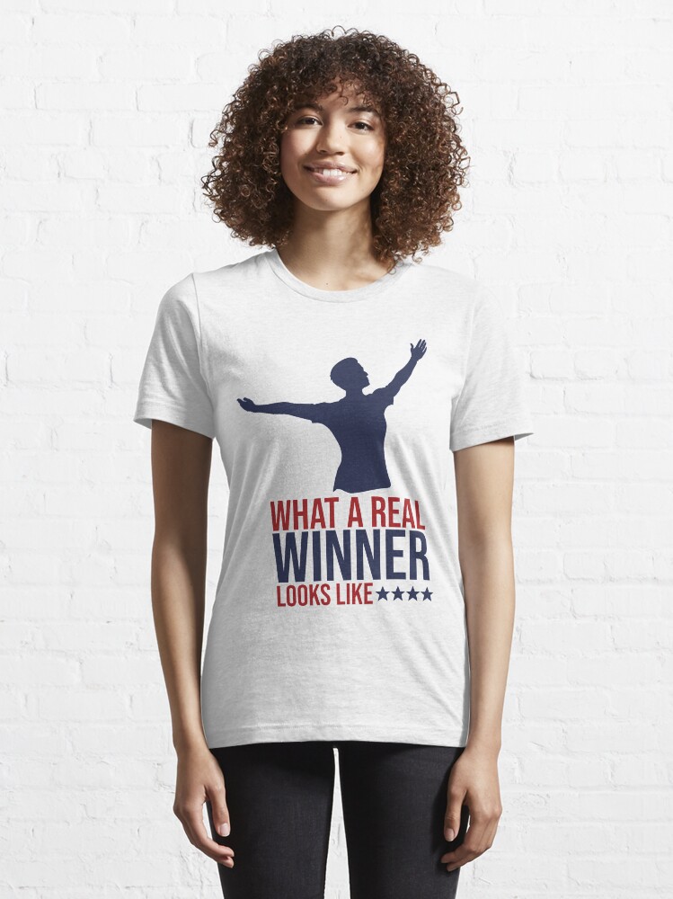 Alternate view of Megan Rapinoe - Real Winner Essential T-Shirt