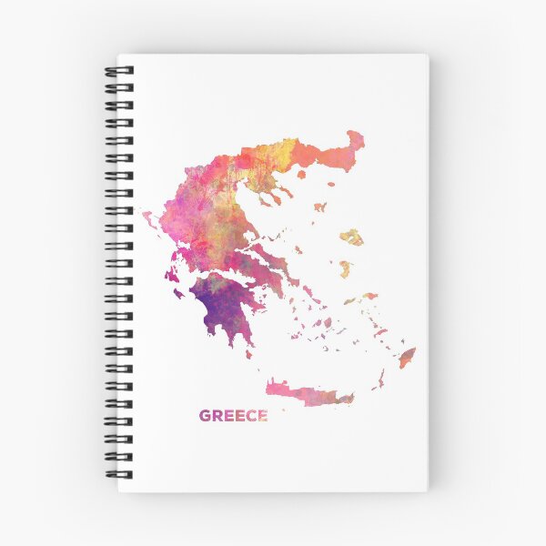 Item preview, Greece map #greece #map designed and sold by JBJart.