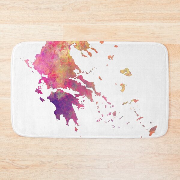 Item preview, Greece map #greece #map designed and sold by JBJart.