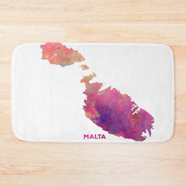 Item preview, Malta map #malta #map designed and sold by JBJart.