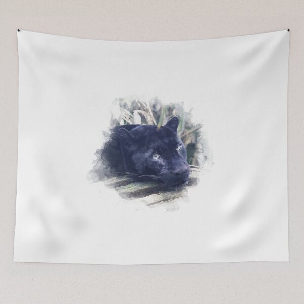 Item preview, Black panther close up designed and sold by Pearcatprod.