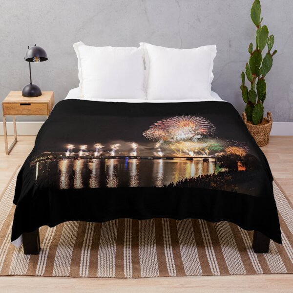 Item preview, Riverside River Wide Fireworks designed and sold by Owed To Nature.