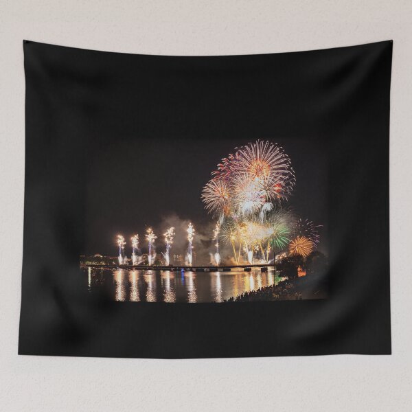 Item preview, Riverside River Wide Fireworks designed and sold by Owed To Nature.