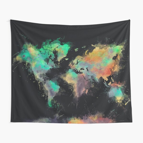 world map 107 #worldmap #map Tapestry