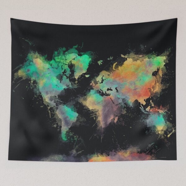 Item preview, world map 107 #worldmap #map designed and sold by JBJart.