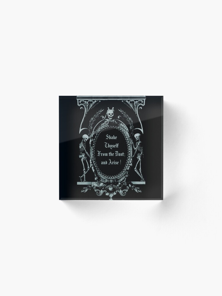 Alternate view of Gothic Halloween Acrylic Block