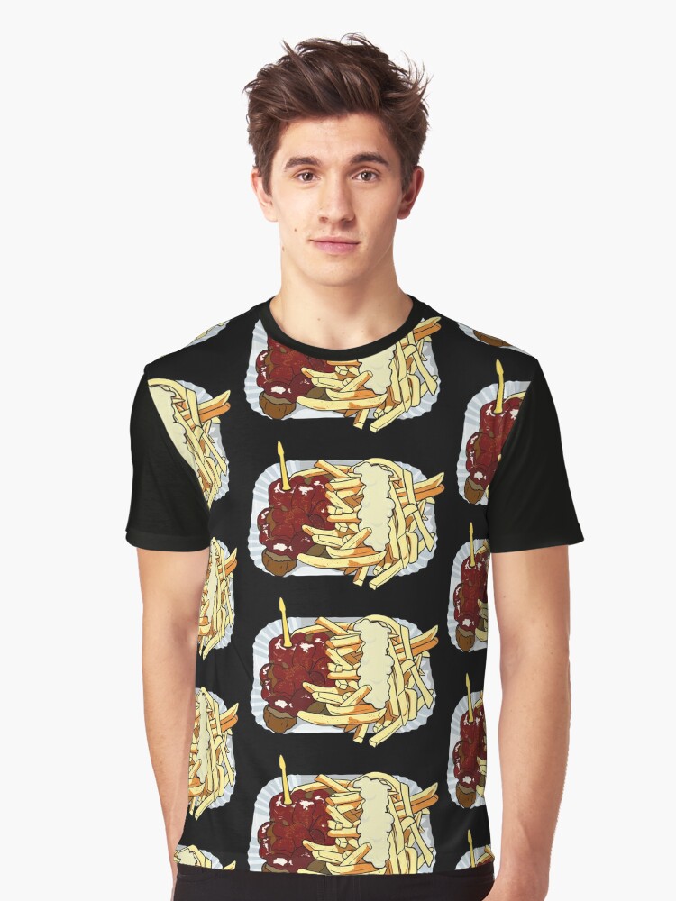 Currywurst Mit Pommes T Shirt By Smith Co Redbubble