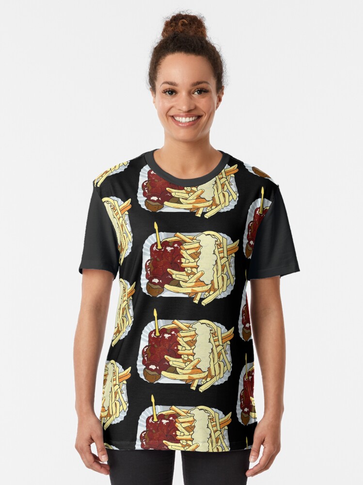 Currywurst Mit Pommes T Shirt By Smith Co Redbubble