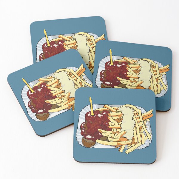 Item preview, Currywurst mit Pommes designed and sold by Smith and Co..