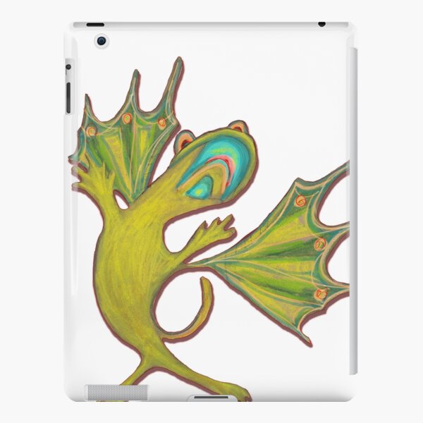 Mischievous Green Critter iPad Snap Case