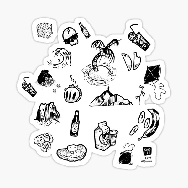 Venezuela stile Sticker