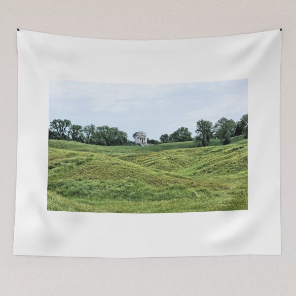 Item preview, Battlefield And Illinois Monument At The Vicksburg National Mailitary Park designed and sold by jtrommer.