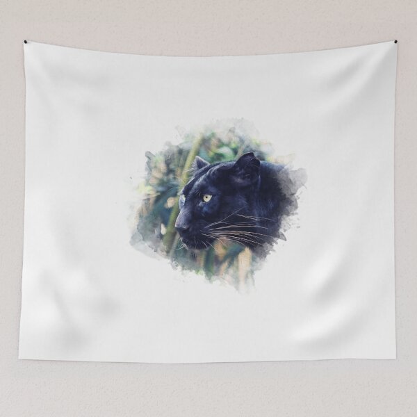 Item preview, Black panther close up designed and sold by Pearcatprod.