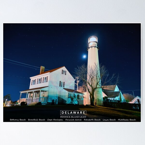 Item preview, Fenwick Island Lighthouse. designed and sold by America Roadside..