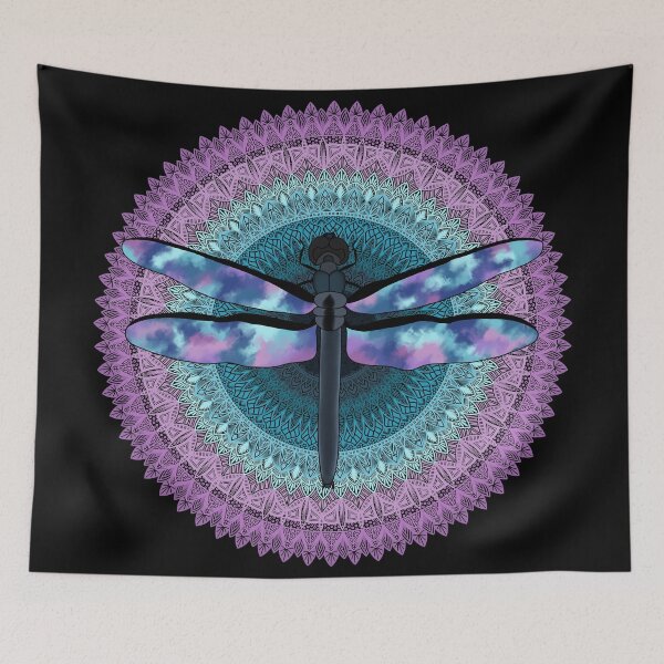 Item preview, Dragonfly Mandala designed and sold by Kirsten  Verleye.