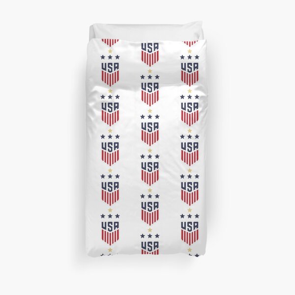 USWNT 4 Stars Duvet Cover