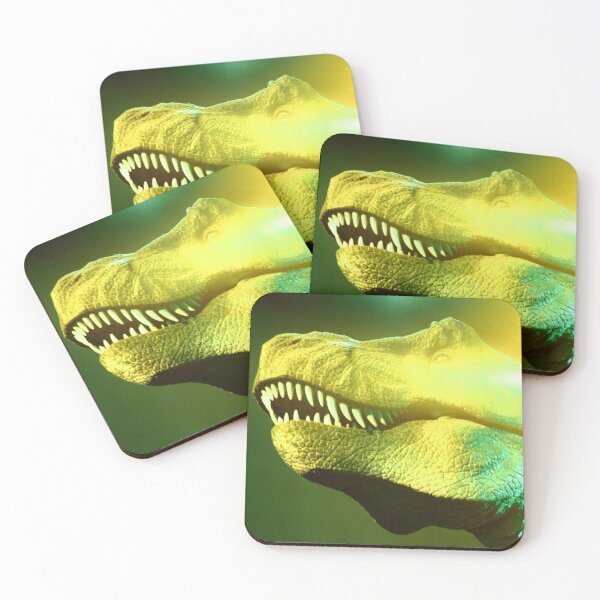 Item preview, T-Rex Disco King Yellow and Green Lights designed and sold by Niina Niskanen.