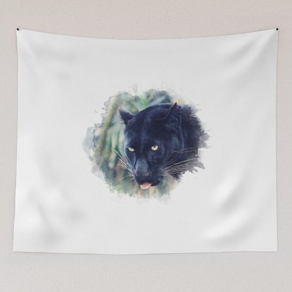 Item preview, Black panther close up designed and sold by Pearcatprod.