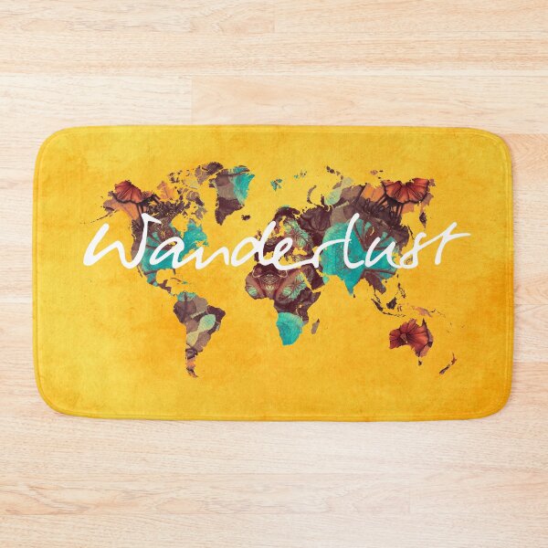 Item preview, world map 123 wanderlust #wanderlust #map designed and sold by JBJart.