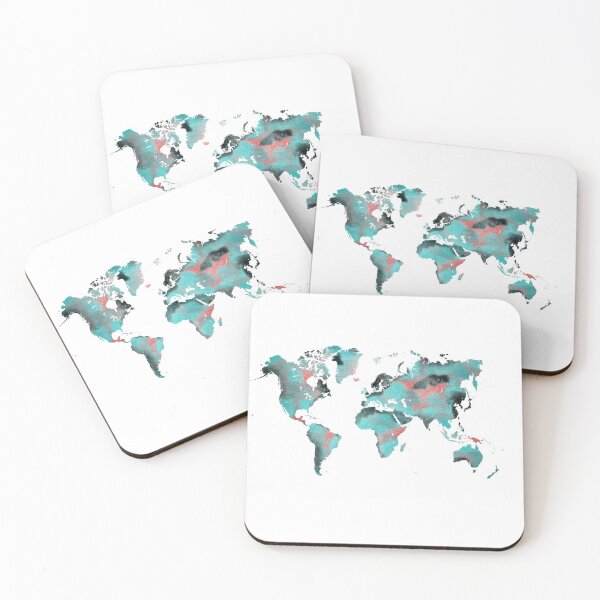 Item preview, world map 125 art #worldmap #map designed and sold by JBJart.