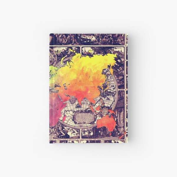 world map 130 #worldmap #map Hardcover Journal